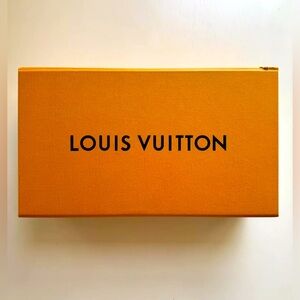 AUTH LOUIS VUITTON LV SMALL STORAGE PRESENTATION ORANGE GIFT BOX ONLY